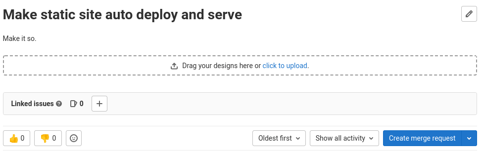 Web editor · Repository · Project · User · Help · GitLab